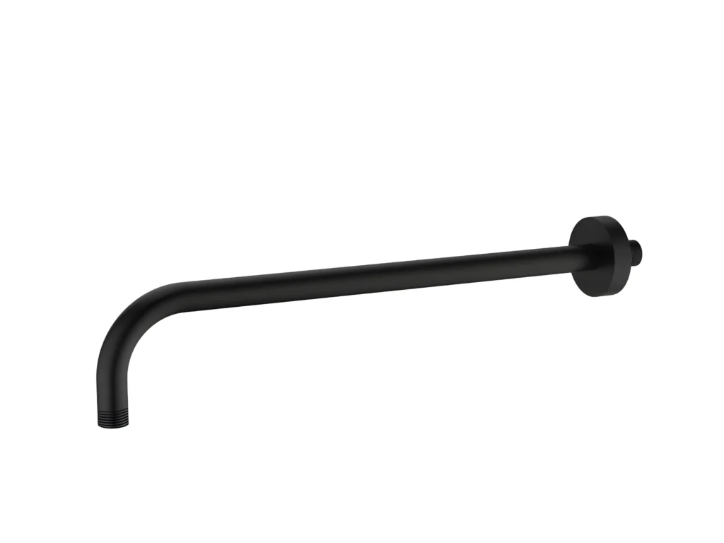 Round fekete 40 cm-es kerek zuhanykar AR-4000MB