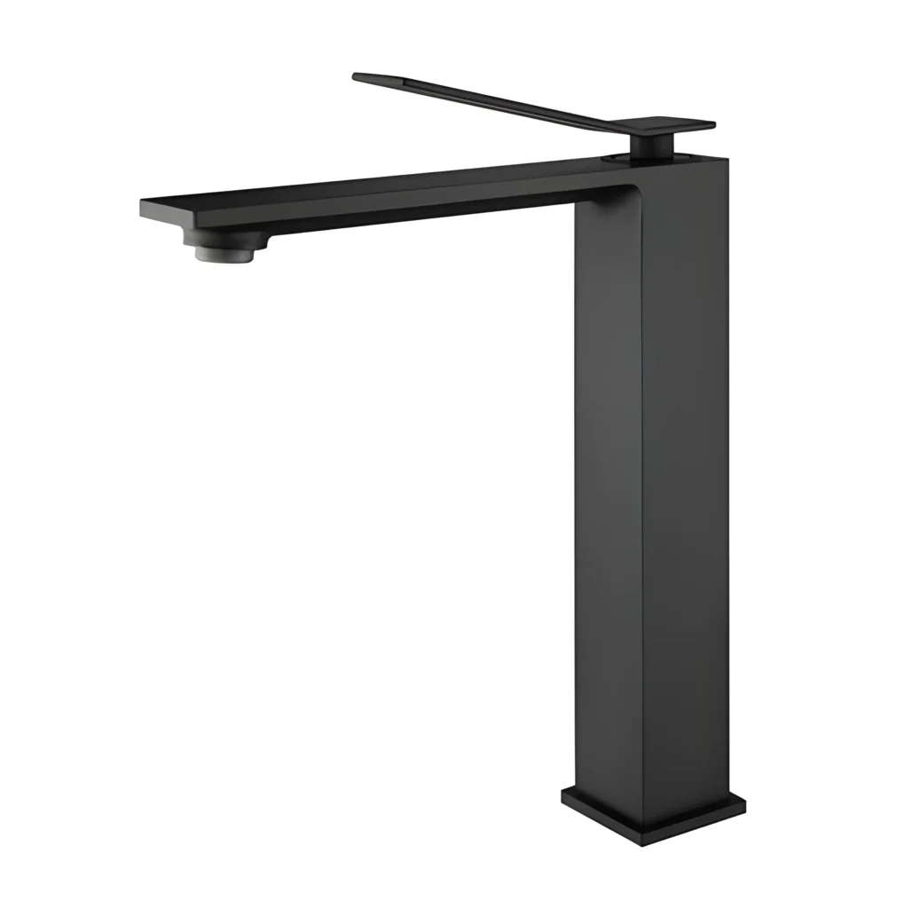 ROCKFIELD Magasított mosdócsaptelep, fekete AR-9902BL